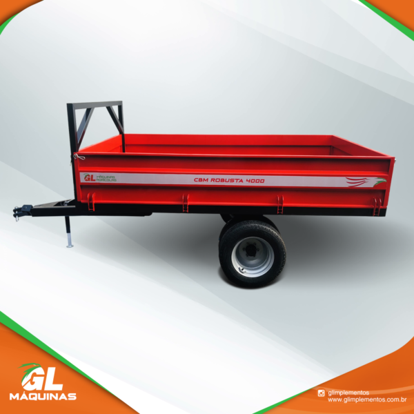 Carreta Agrícola Metálica Basculante