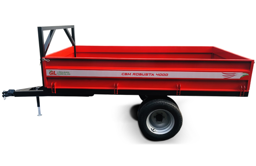 CARRETA METALICA BASCULANTE MANUAL